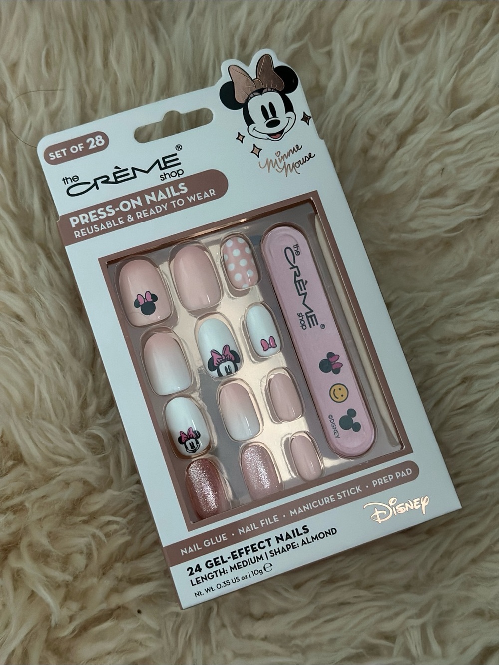 Disney Minnie Mouse Spa Headband and Minnie Mouse Nails - Picture 4 of 4